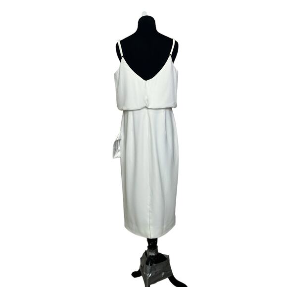 Dress The Population off white midi dress size Large - Picture 16 of 16